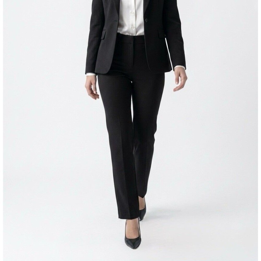 Oobe Black Dress Pants Women’s Size 8/29 Straight Leg Career Work Slacks